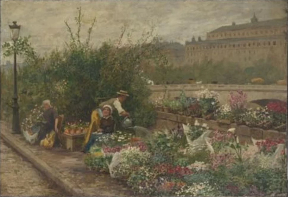 Marie - François Firmin, Girard, Il Quai des Frons a Parigi